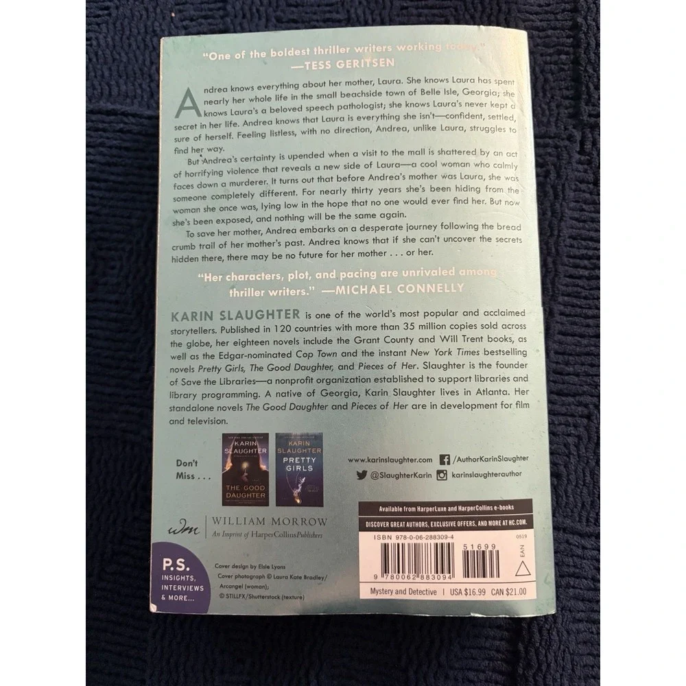 Pieces of Her : A‎ Novel by Karin Slaughter (2019, Trade Paperback)